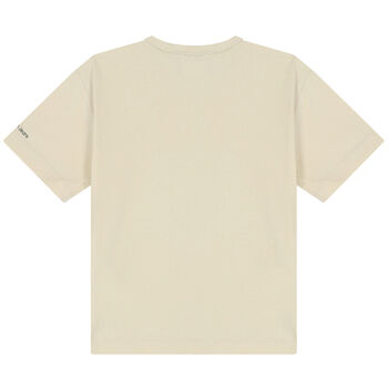 Boys Beige Logo T-Shirt