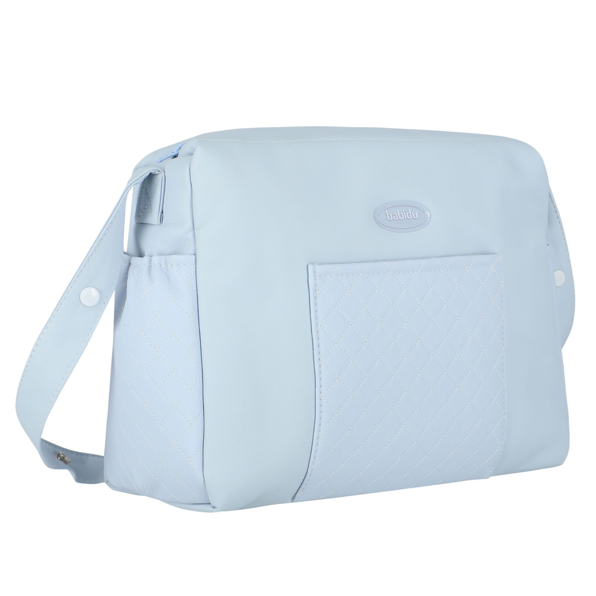 Babidu Boys Blue Quilted Baby Changing Bag Junior Couture UAE