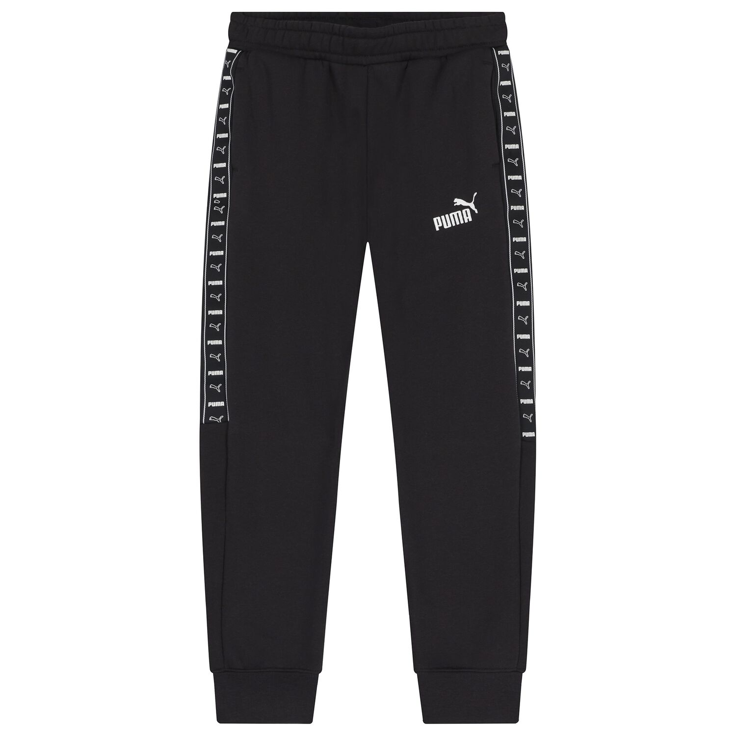 Black Logo Joggers, 1, hi-res