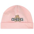 طقم هدايا افرول بنات بطبعة الدب تيدي باللون الوردي, 5, hi-res