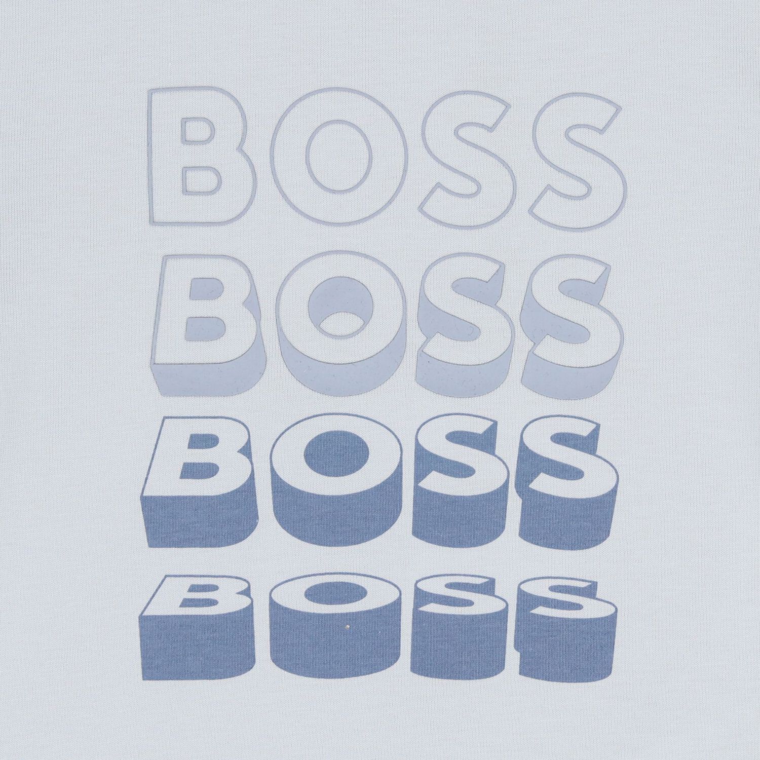 تيشيرت اولاد بالشعار باللون الأزرق , 2, hi-res