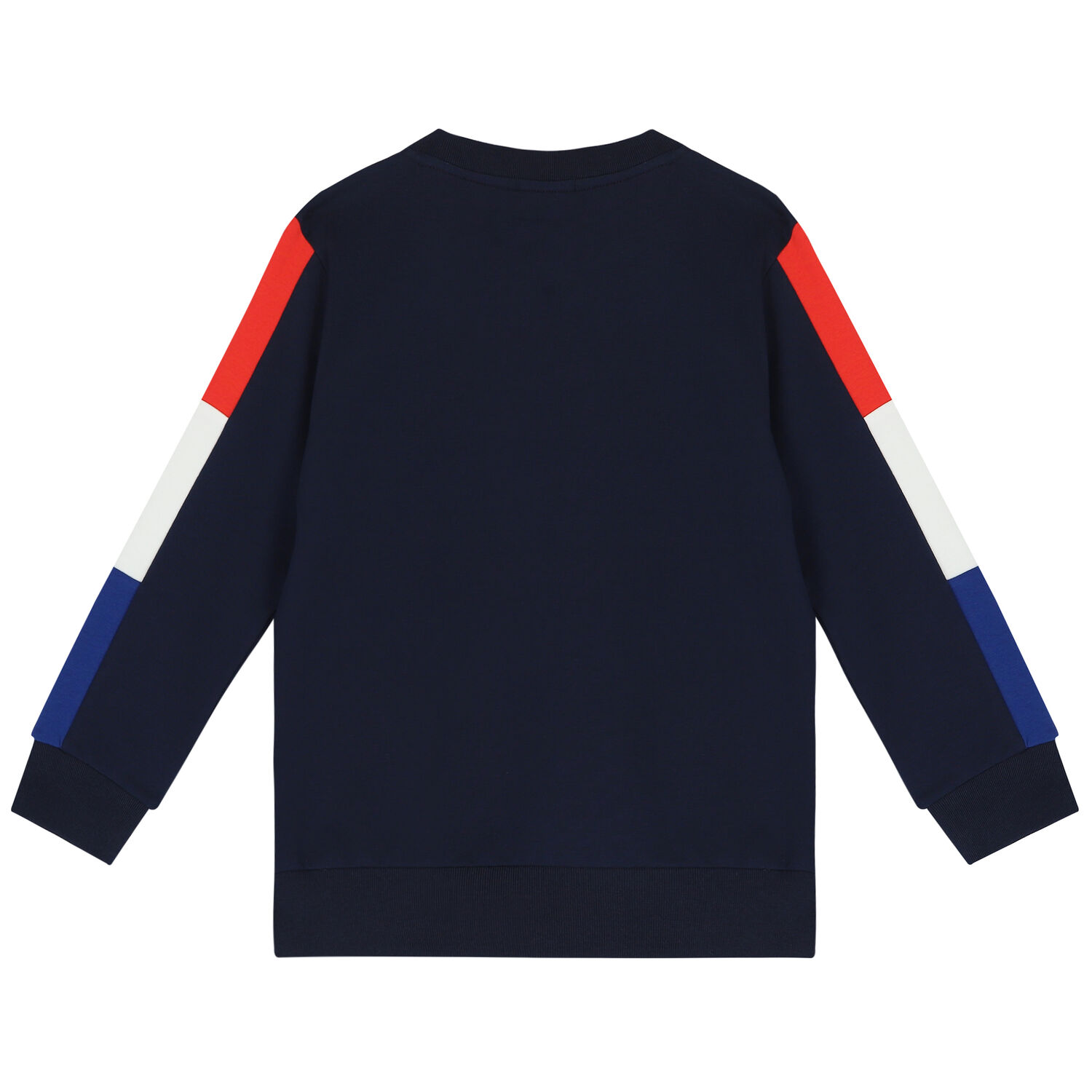 Boys Navy Logo Sweatshirt, 1, hi-res