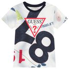 Boys Multi-Coloured Logo T-Shirt, 3, hi-res