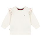 طقم بنطلون باللون العاجي للبنات, 1, hi-res