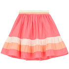 Girls Coral Flared Skirt, 1, hi-res