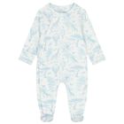 Baby Boys White & Blue Africa Babygrow Gift Set, 1, hi-res