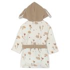 Ivory Bunny Baby Hooded Robe, 1, hi-res