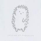 Baby Boys Pale Blue Hedgehog Babygrow, 3, hi-res