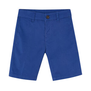 Boys Blue Twill Shorts
