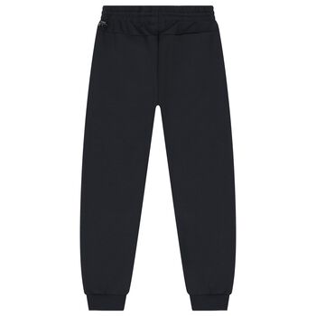 Boys Black Joggers