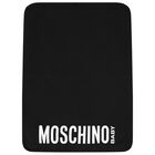 Black Teddy Bear Logo Baby Changing Bag, 2, hi-res