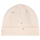 طقم هدية أفرول بنات بالشعار باللون الوردى, 1, hi-res