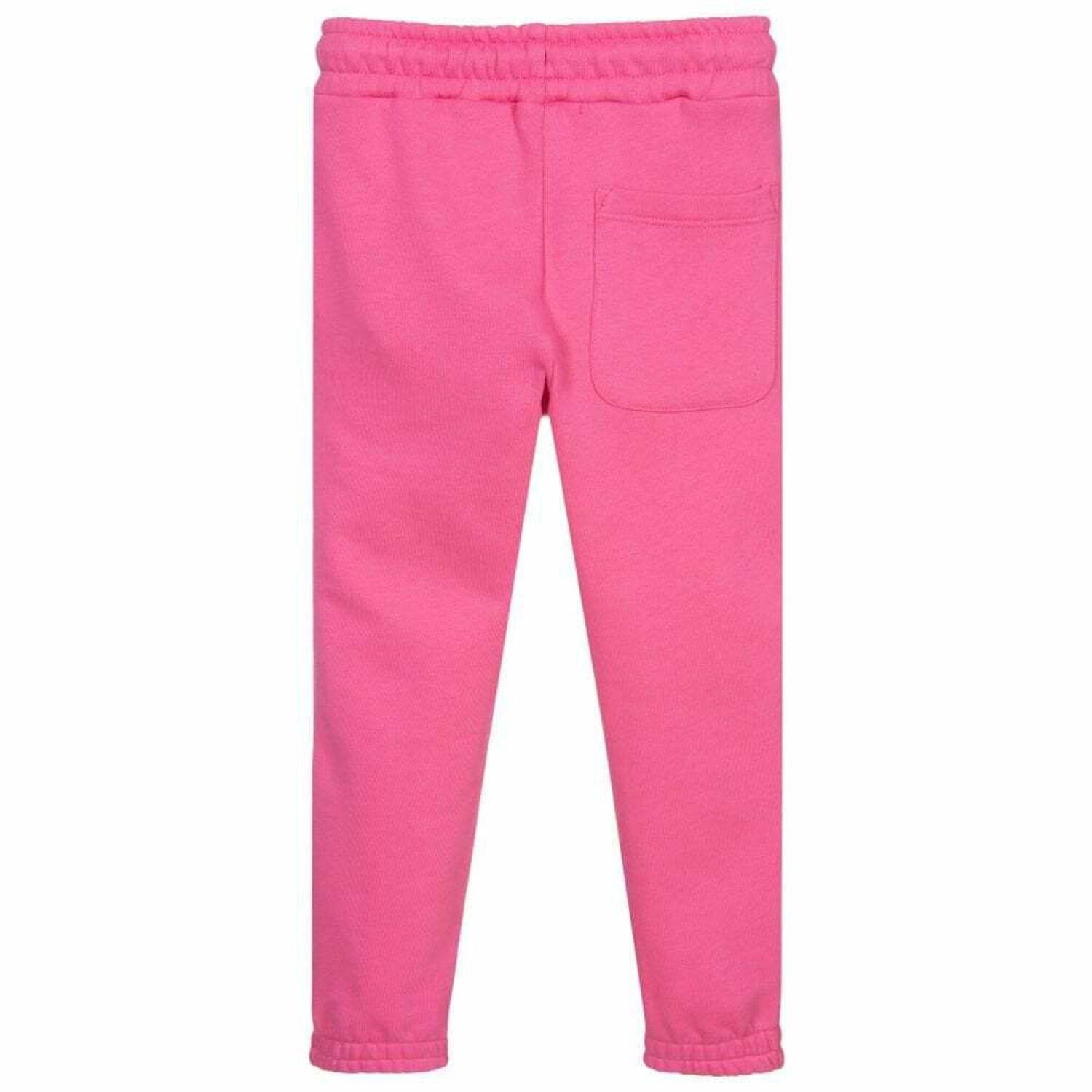 Girls Pink Logo Joggers, 1, hi-res image number null