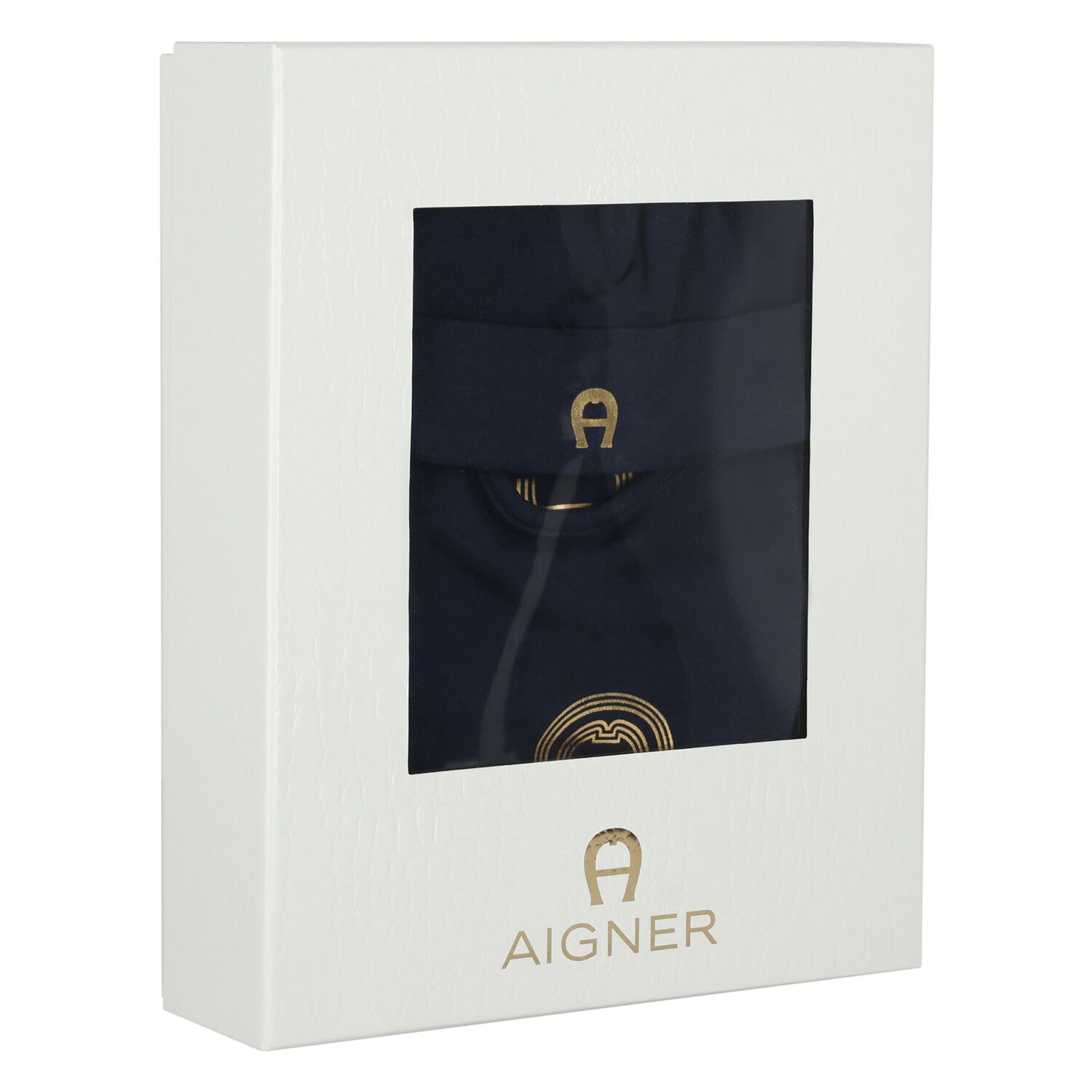 Baby Boys Navy Blue & Gold Babygrow Gift Set , 2, hi-res