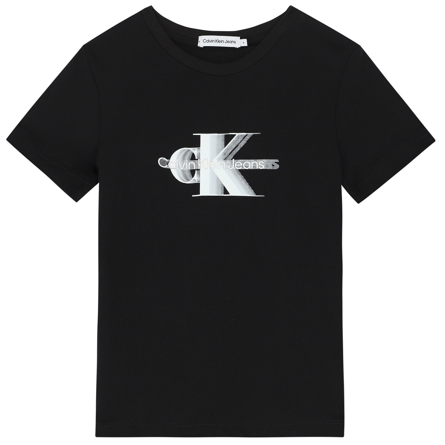 Boys Black Logo T-Shirt, 2, hi-res image number null