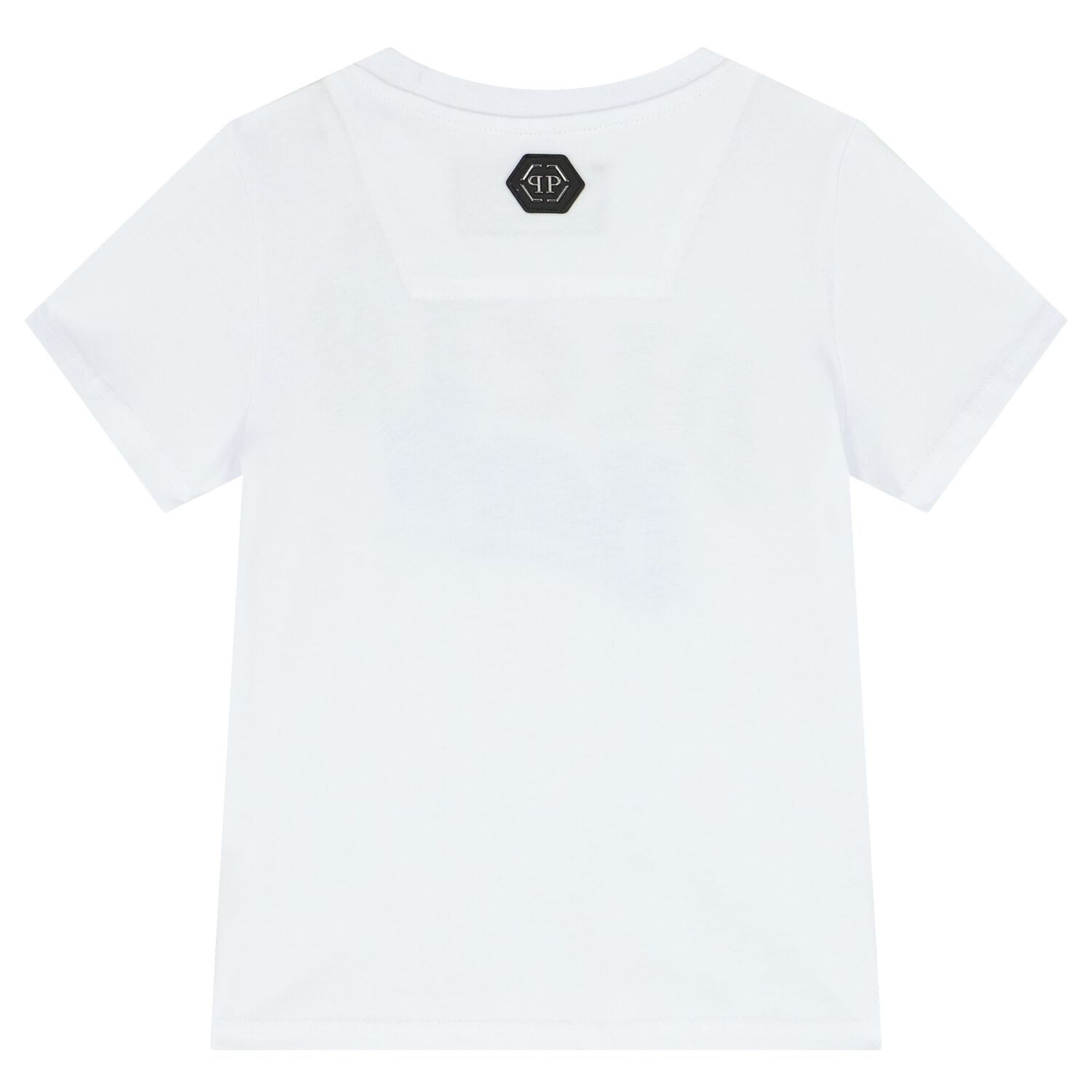 Boys White Logo T-Shirt, 1, hi-res image number null