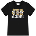 Black Teddy Bear Logo T-Shirt, 1, hi-res