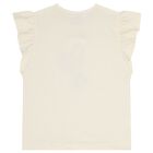 طقم ليغنز للبنات باللون العاجي والبنفسجي, 2, hi-res