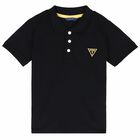 شيرت بولو بالشعار ولادي باللون الاسود, 1, hi-res