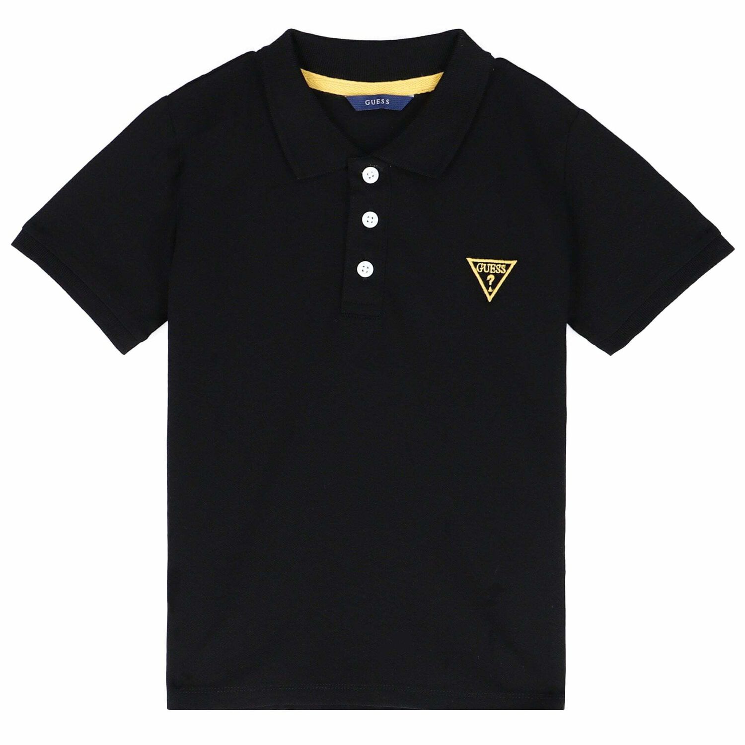 شيرت بولو بالشعار ولادي باللون الاسود, 1, hi-res