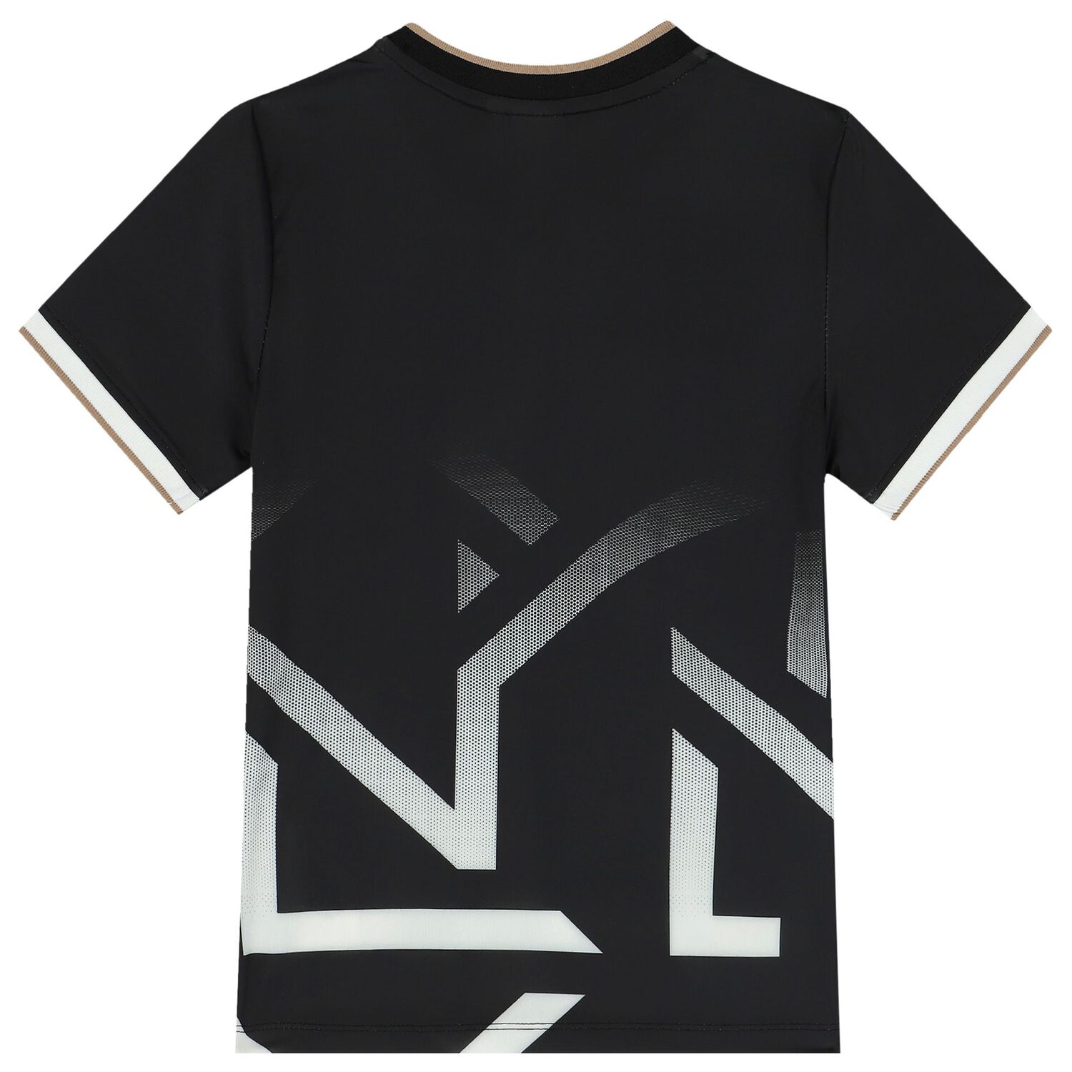 Boys Black Logo T-Shirt, 1, hi-res