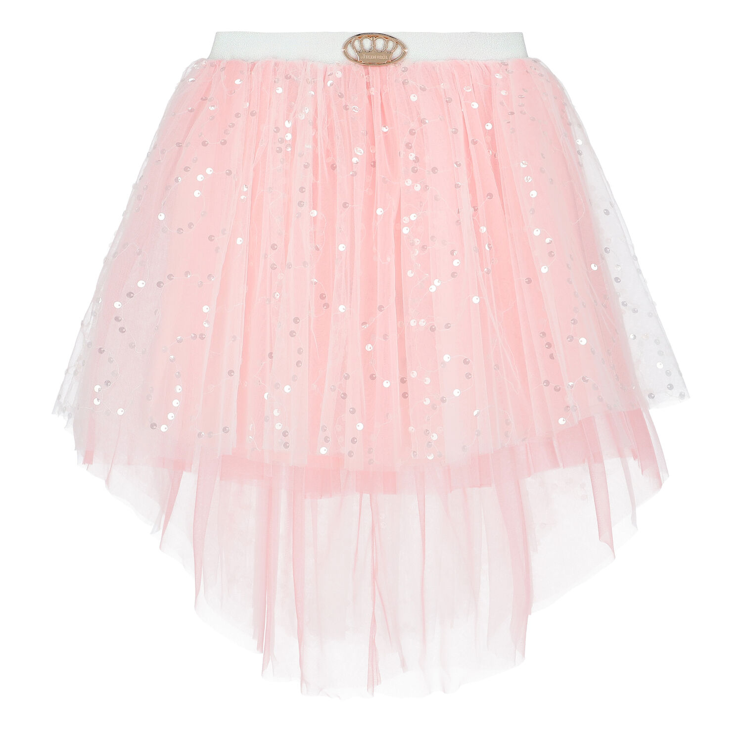 Girls White & Pink Skirt Set, 1, hi-res image number null