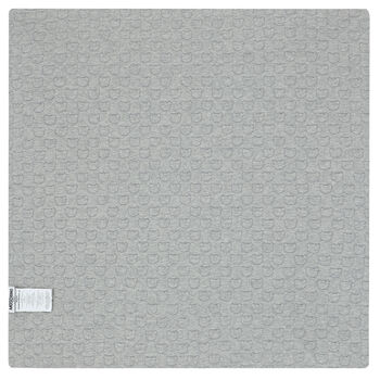 Grey Teddy Logo Baby Blanket