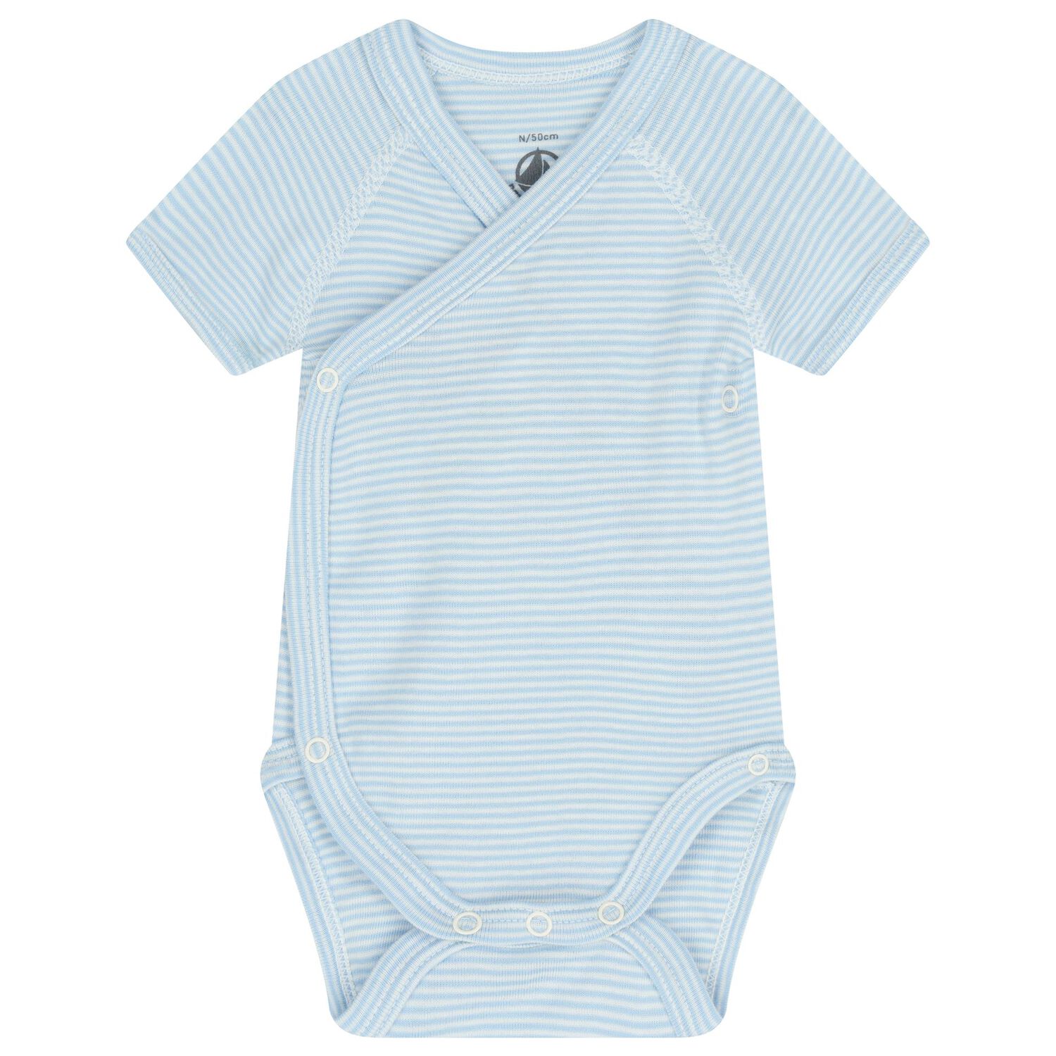 Baby Boys Blue & Ivory Whale Bodysuit ( 3-Pack ), 1, hi-res