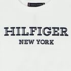 Boys White Logo T-Shirt, 1, hi-res