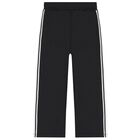 بنطلون رياضى بالشعار بطبعه نمر باللون الاسود , 1, hi-res