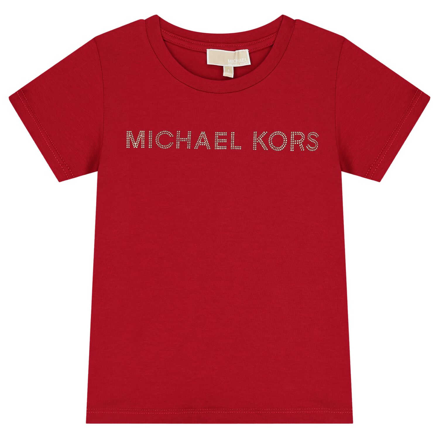 Girls Red Logo T-Shirt, 1, hi-res image number null