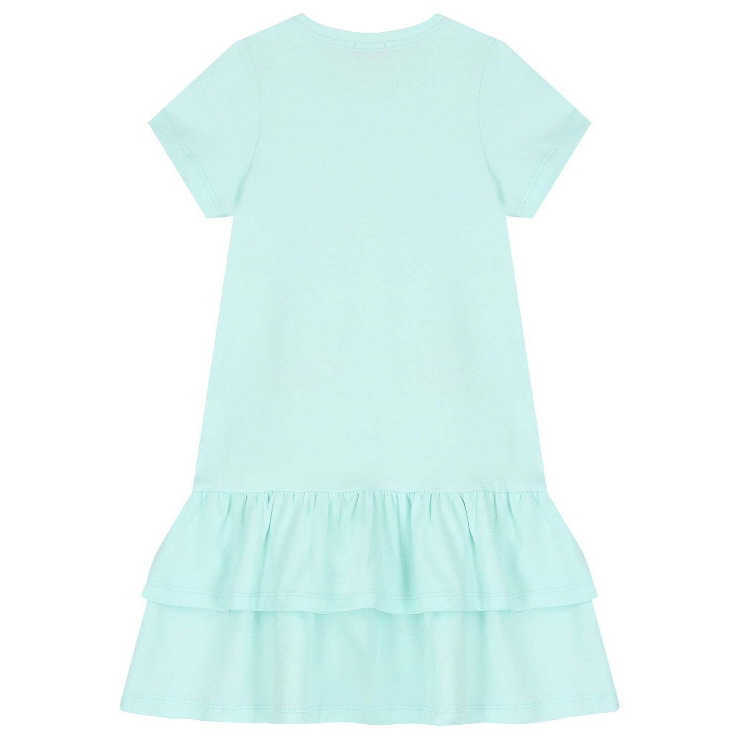 Girls Aqua Logo Bag Dress, 3, hi-res image number null