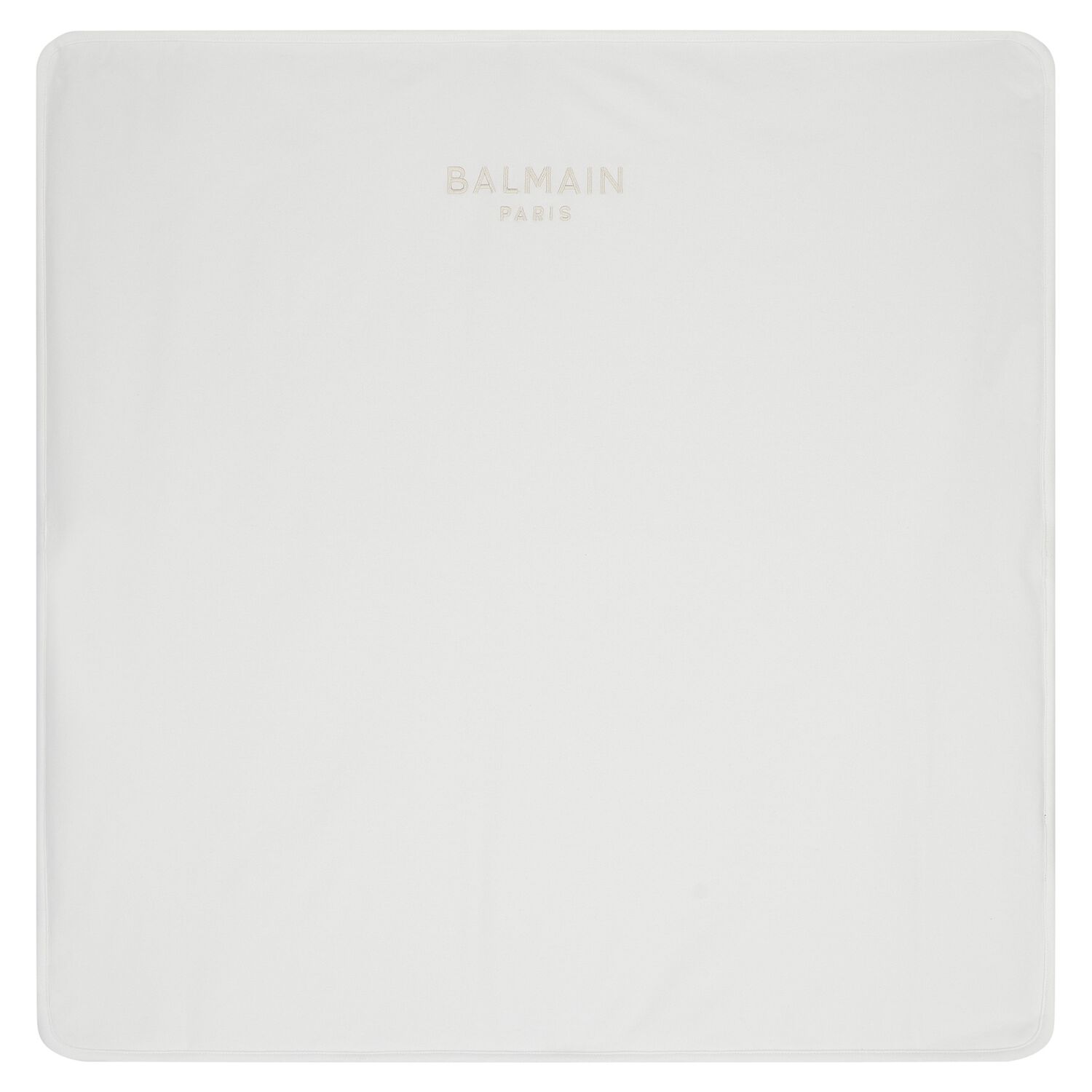 بطانية أطفال بشعار أبيض وذهبي, 1, hi-res