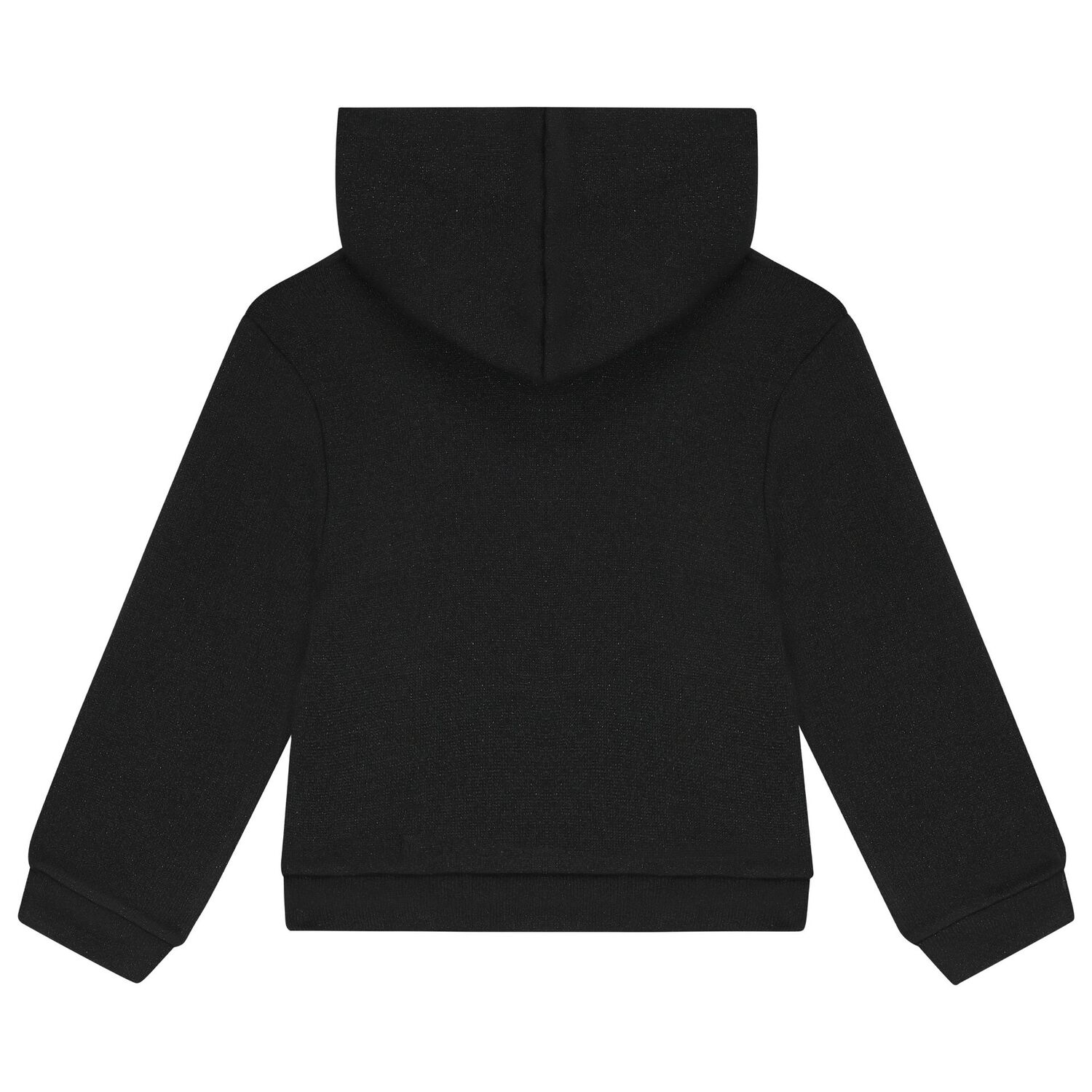 طقم تنورة هودي للبنات باللونين الأسود والبيج, 1, hi-res