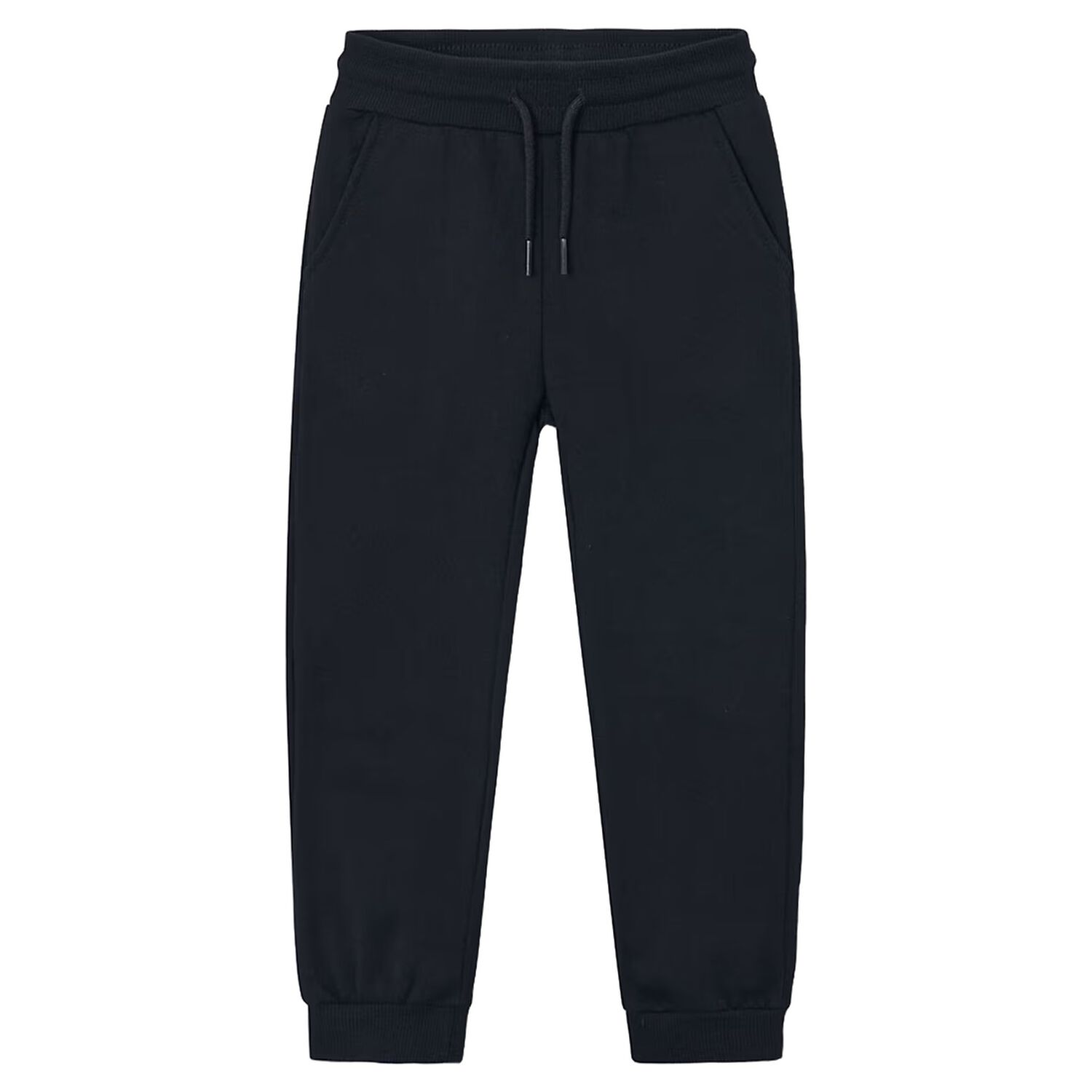 Boys Black Joggers, 4, hi-res