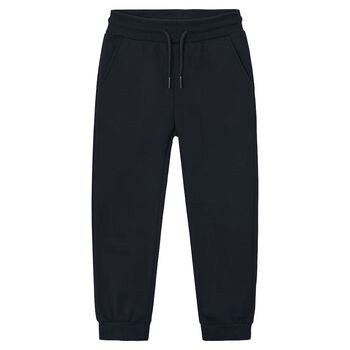 Boys Black Joggers