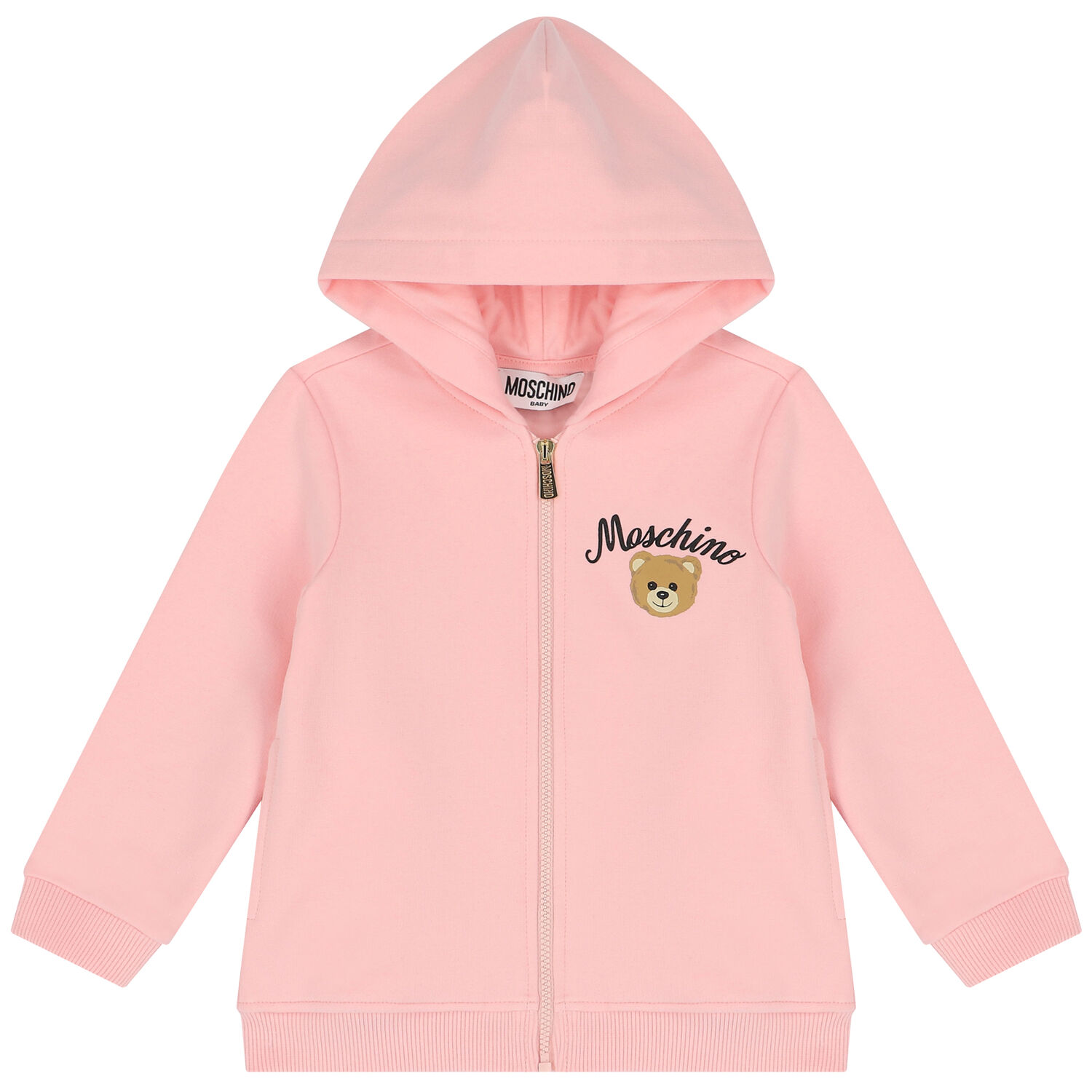 Pink Teddy Bear Logo Tracksuit, 3, hi-res