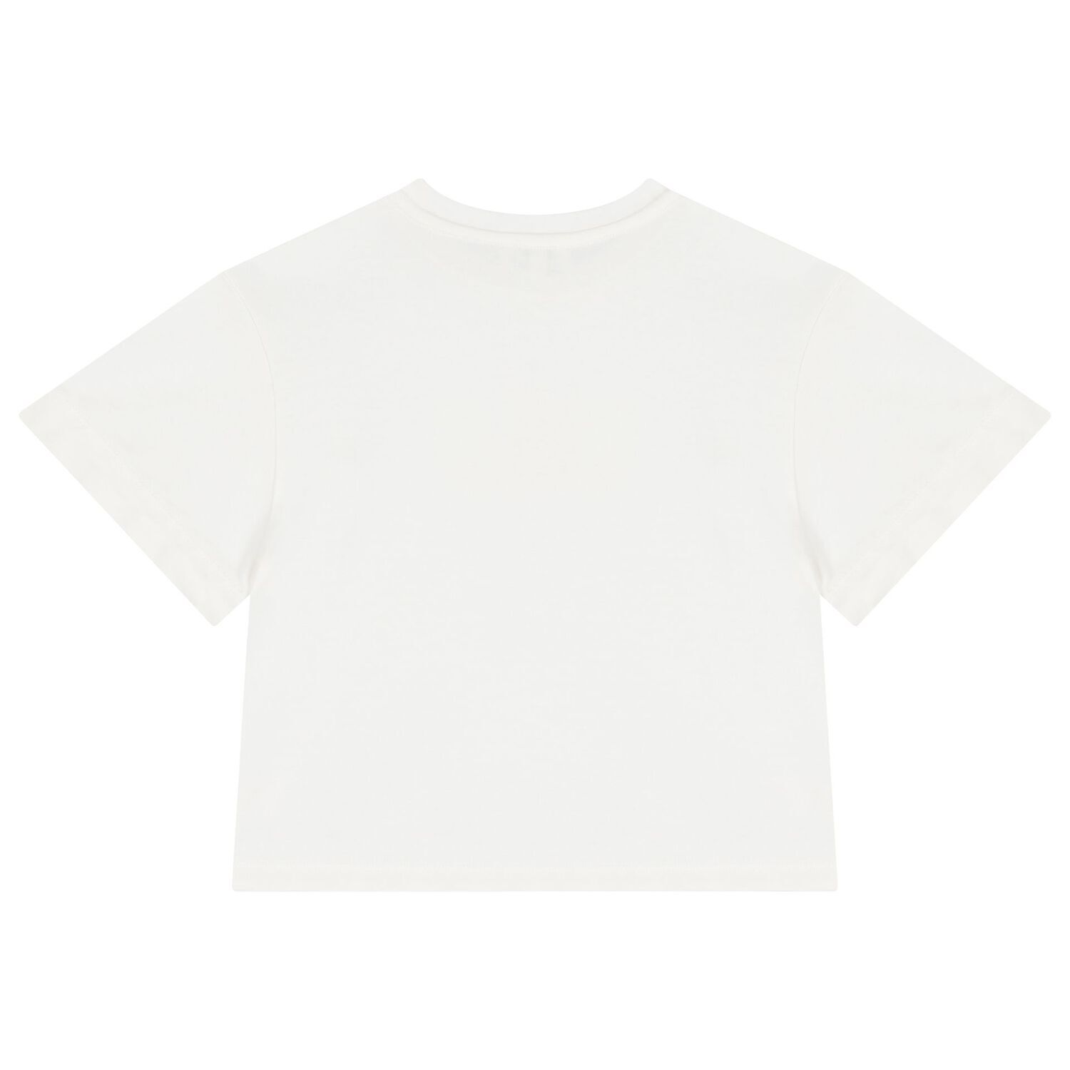 Girls Ivory Logo T-Shirt, 1, hi-res image number null