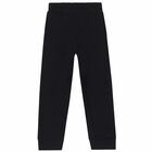 Black Logo Joggers, 1, hi-res