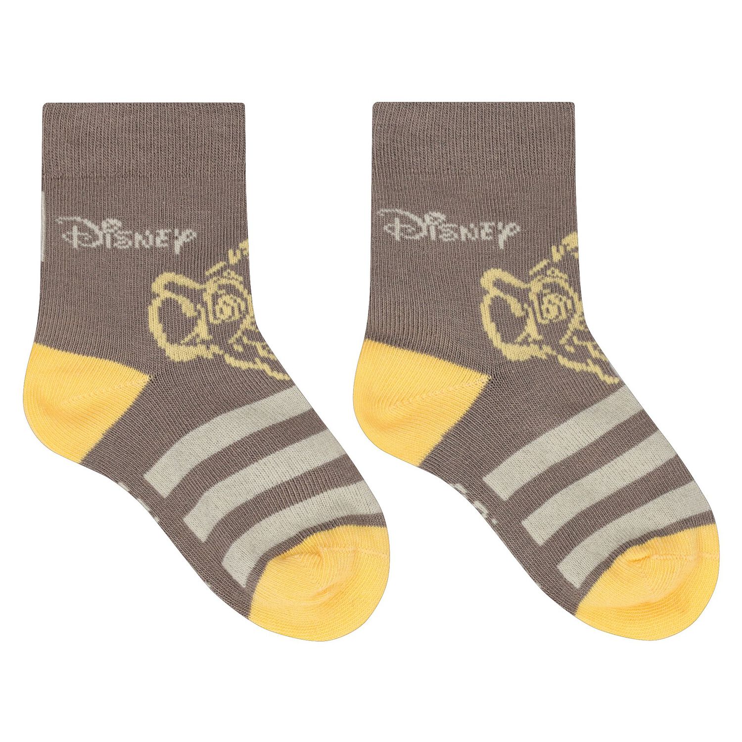 Beige, Grey & Green Logo Socks ( 3- Pack ), 1, hi-res