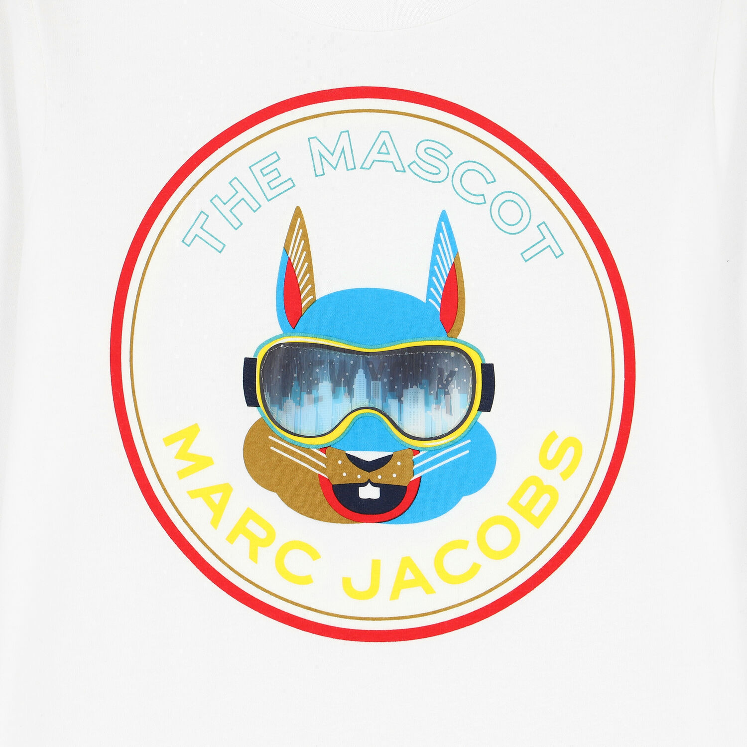 توب بالشعار باللون الابيض للاولاد, 1, hi-res image number null