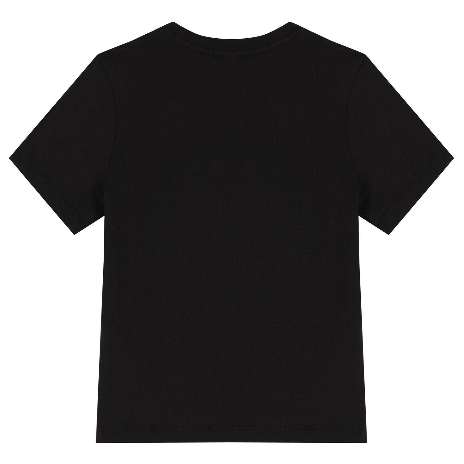 Boys Black Logo T-Shirt, 3, hi-res