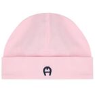 Baby Girls Pink Logo Baby Set, 1, hi-res