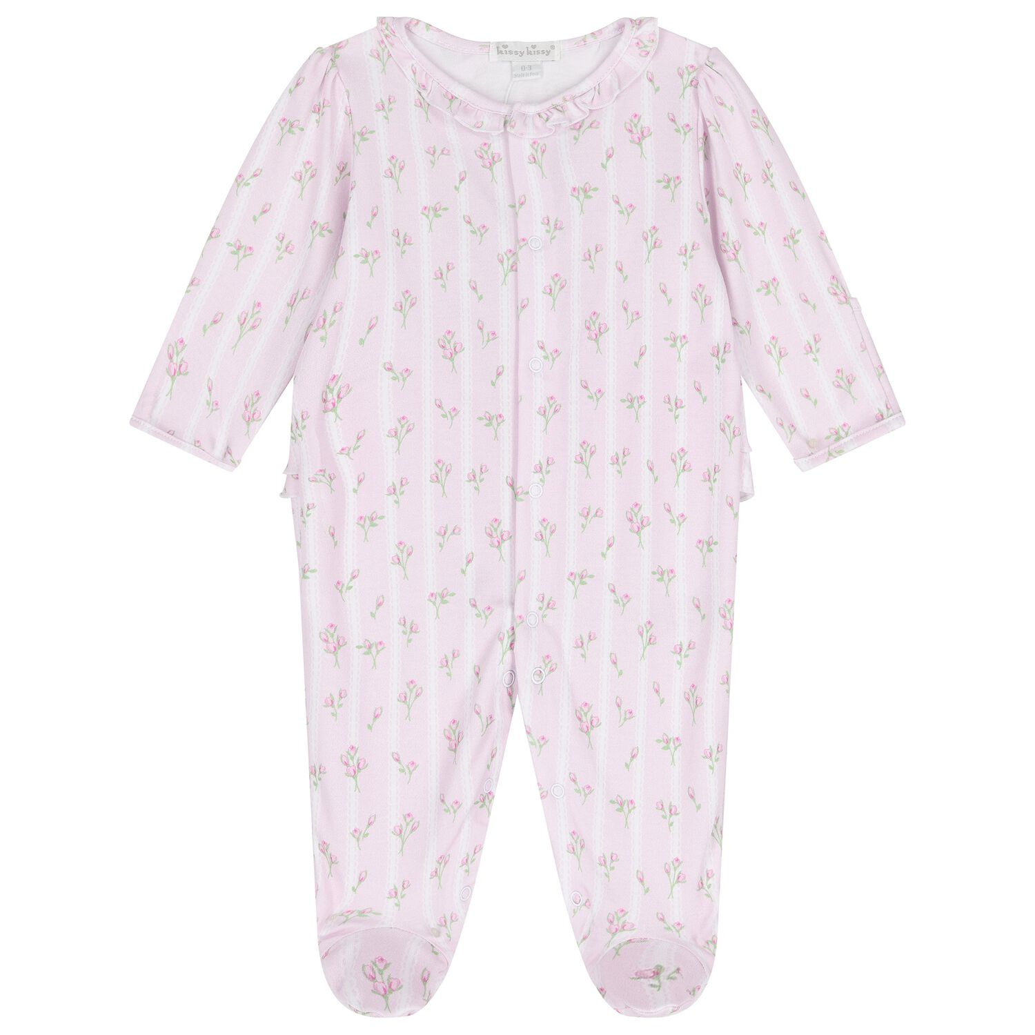 افرول بنات مخطط ومزين بورد للبنات باللون الوردى , 1, hi-res image number null