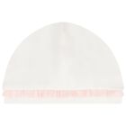 طقم أفرول بنات باللون العاجى والوردى, 1, hi-res