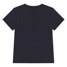 طقم شورت اولاد باللون الكحلى والازرق , 1, hi-res