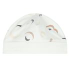 طقم أفرول بالشعار باللون الأبيض, 1, hi-res