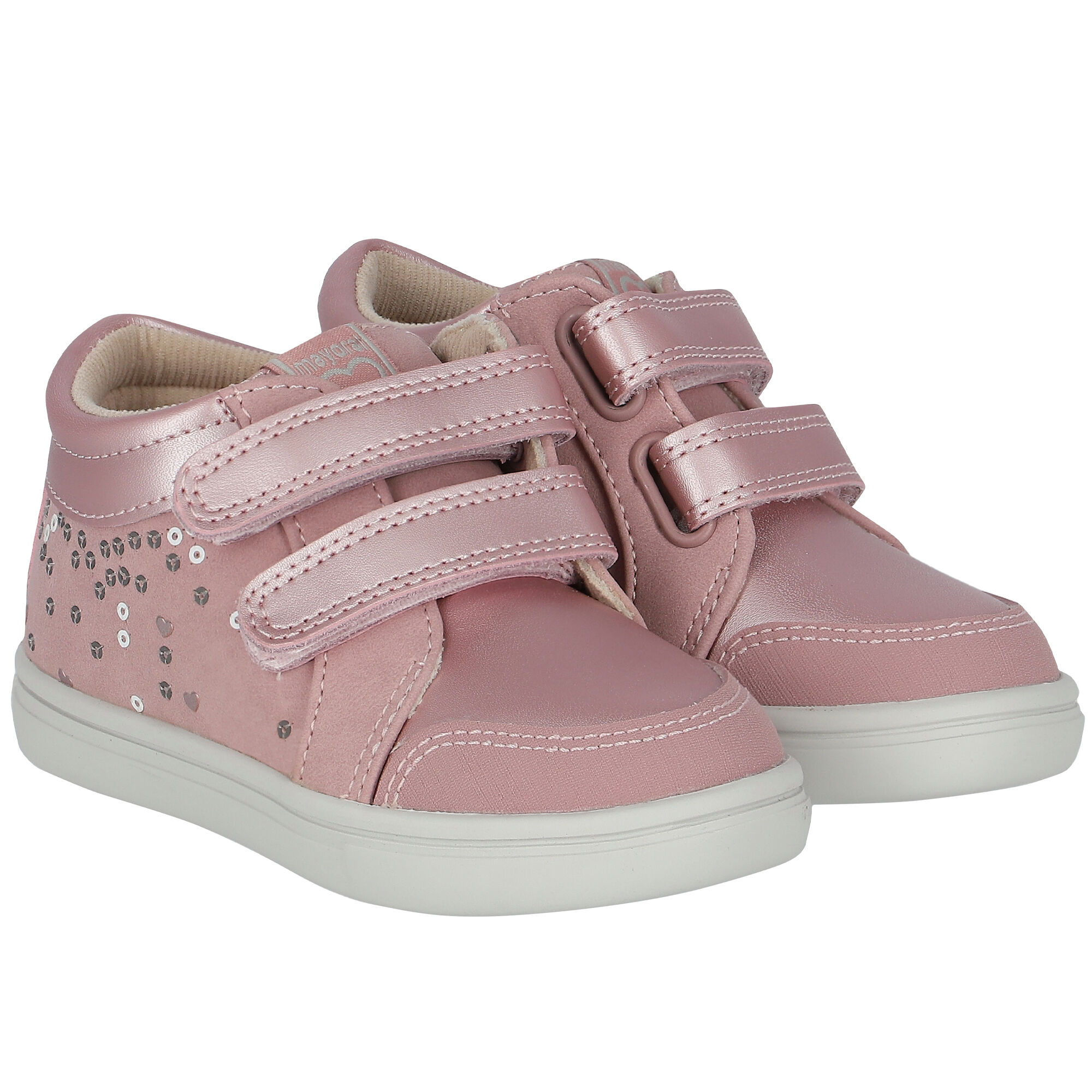 Baby girl cheap pink trainers