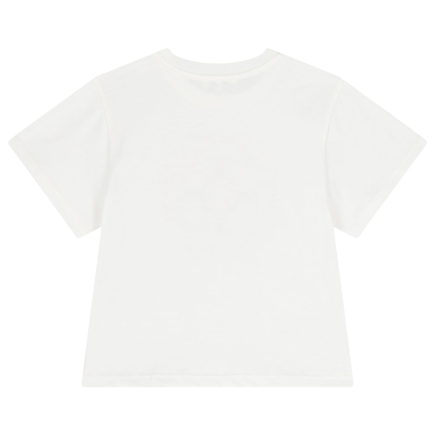 Girls Ivory Logo T-Shirt, 1, hi-res