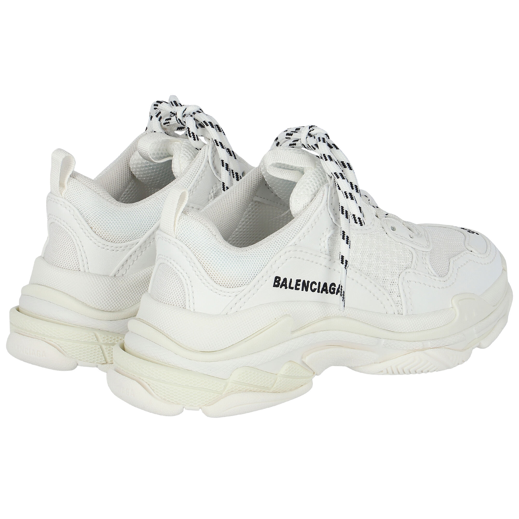 Balenciaga White Triple S Trainers Junior Couture UAE